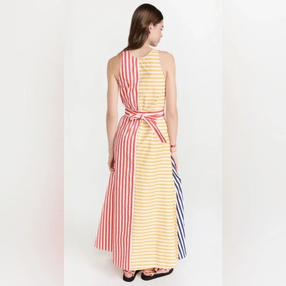 🎯NWT L.F. Markey Multi Stripe Ryder Dress Size 4 - Picture 3 of 17